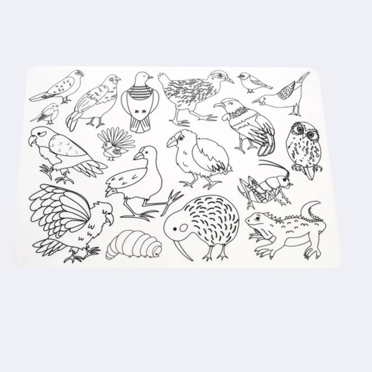 Moana Road Silicone Colour-in Placemats