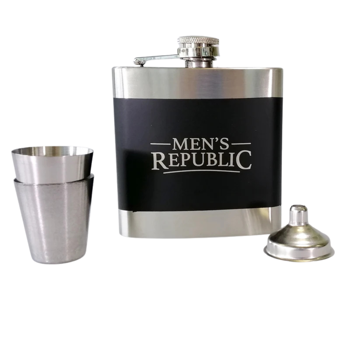 Men's Republic Hip Flask Set