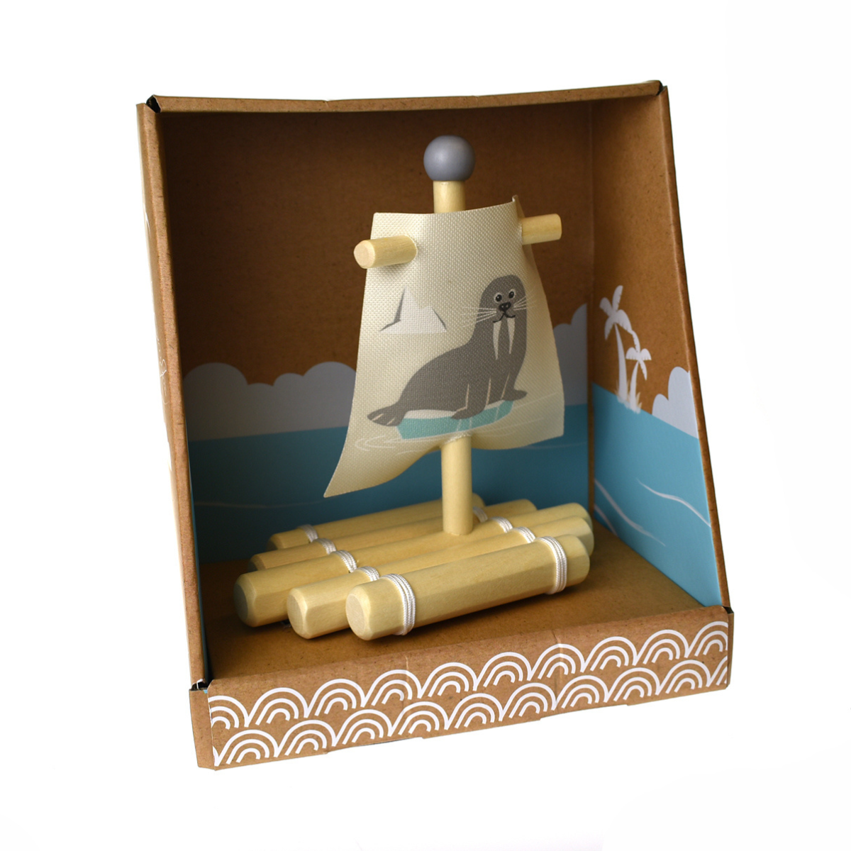 Calm & Breezy Wooden Raft