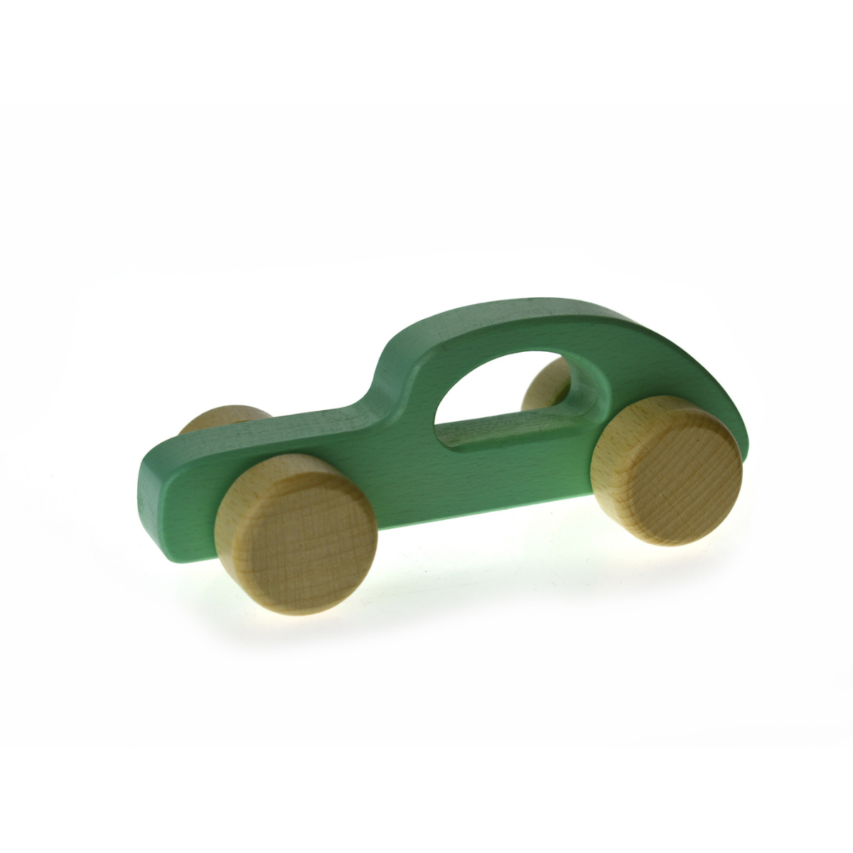 Calm & Breezy Wooden Green Car