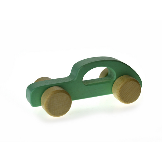 Calm & Breezy Wooden Green Car