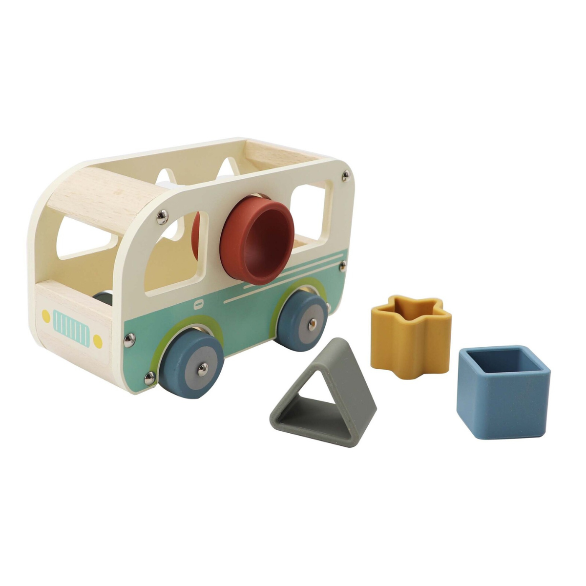 Kaper Kidz EcoShape Wheelie Van Shape Sorter