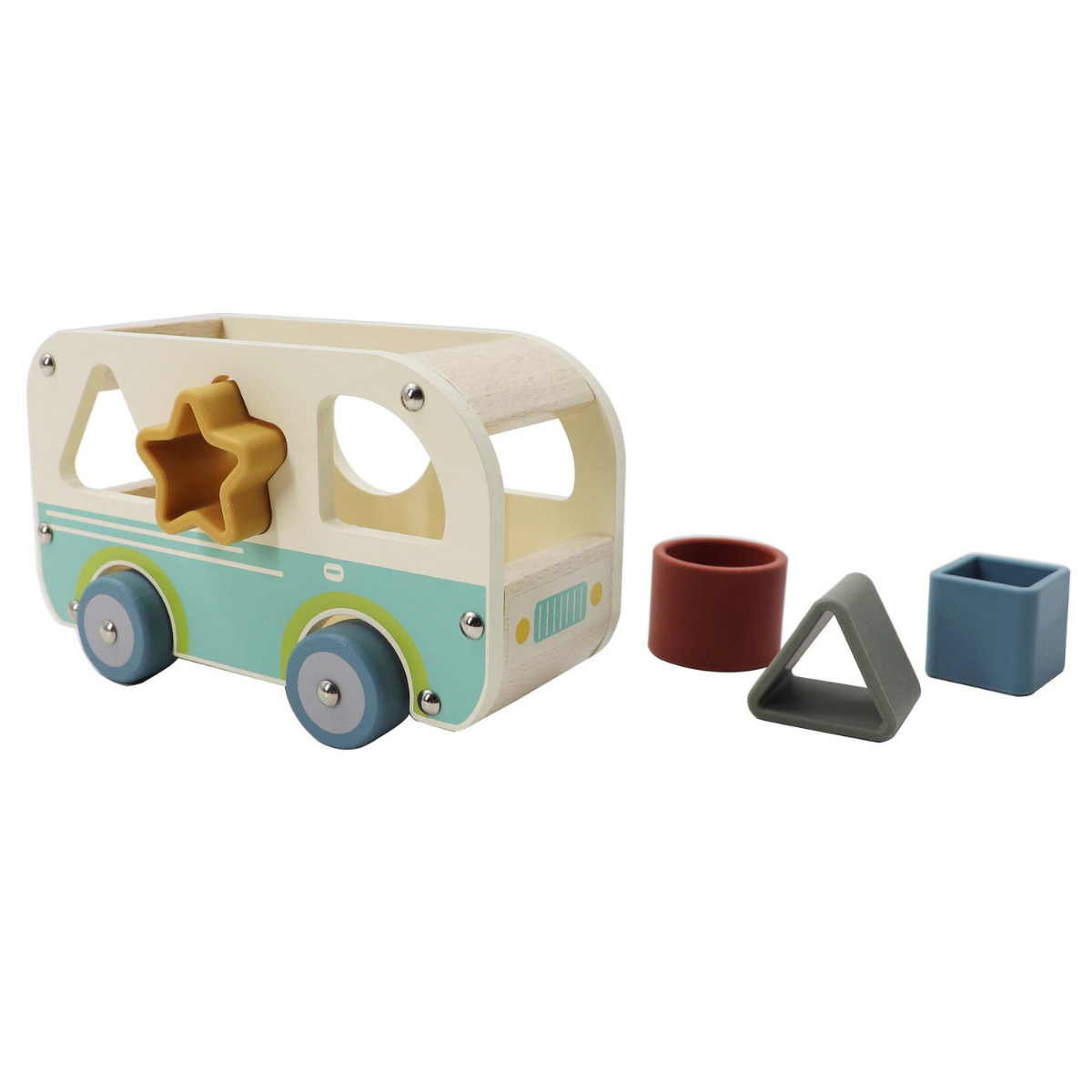 Kaper Kidz EcoShape Wheelie Van Shape Sorter