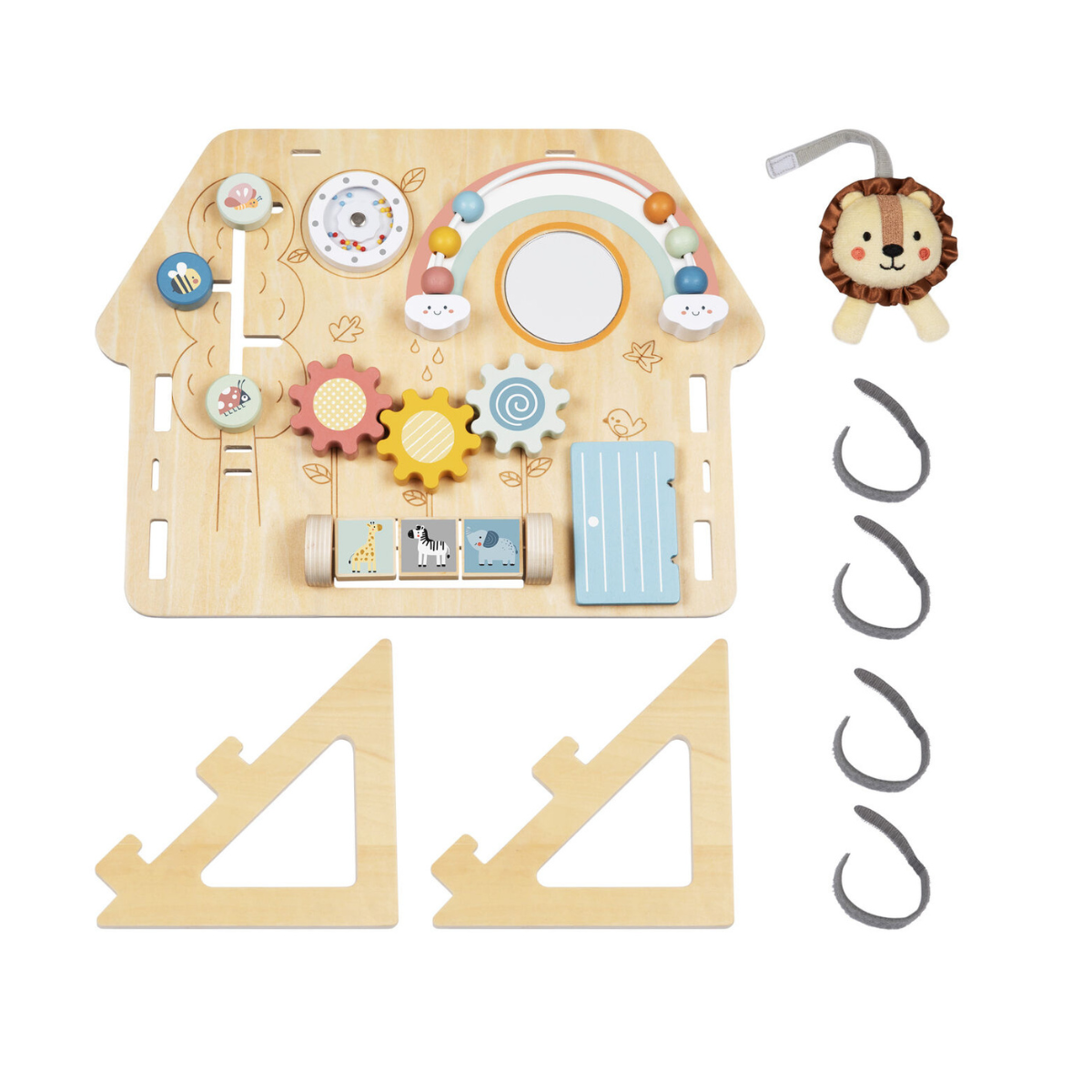 Tooky Toy My Forest Friends 2 in 1 Activity Board
