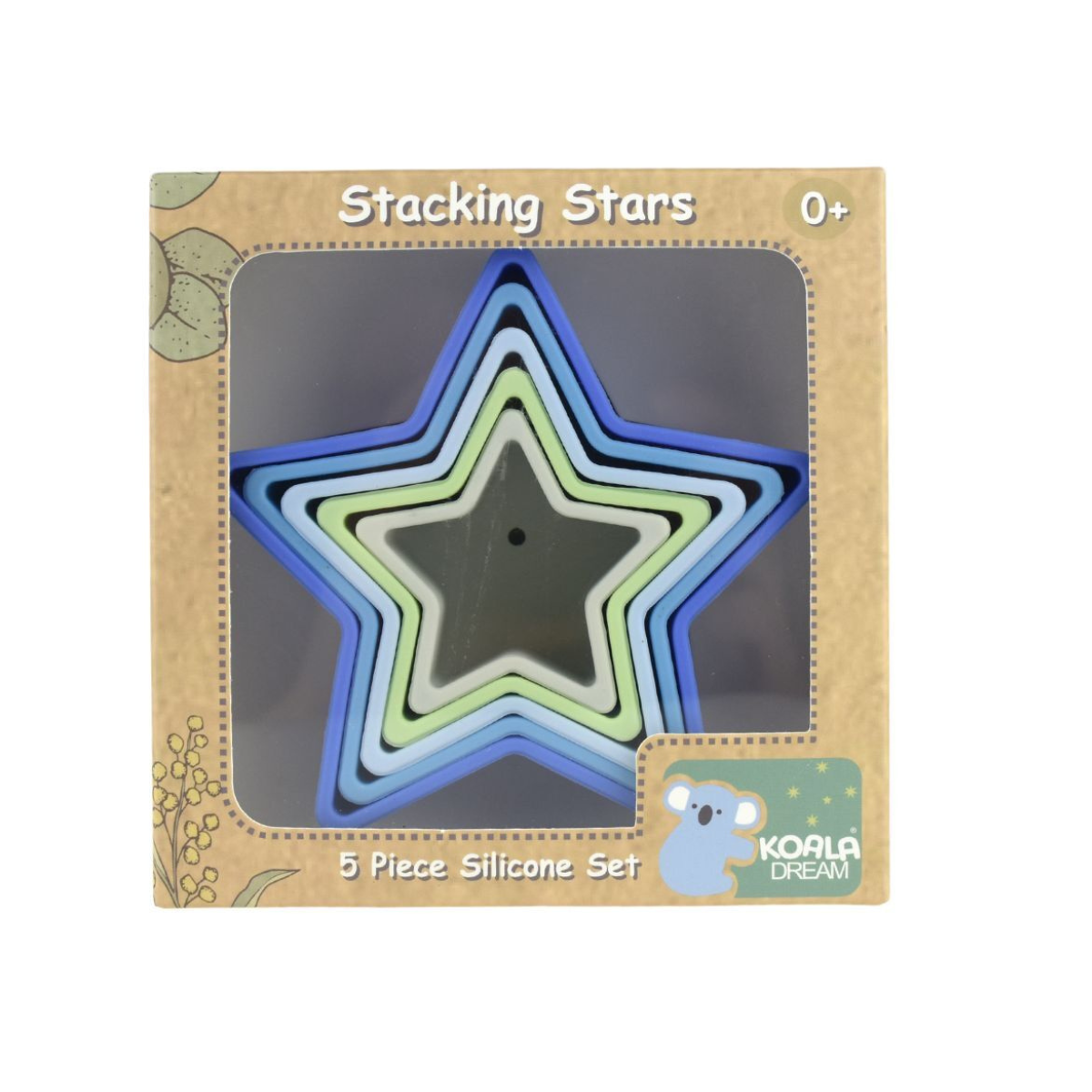 Koala Dream Silicone Stacking Stars