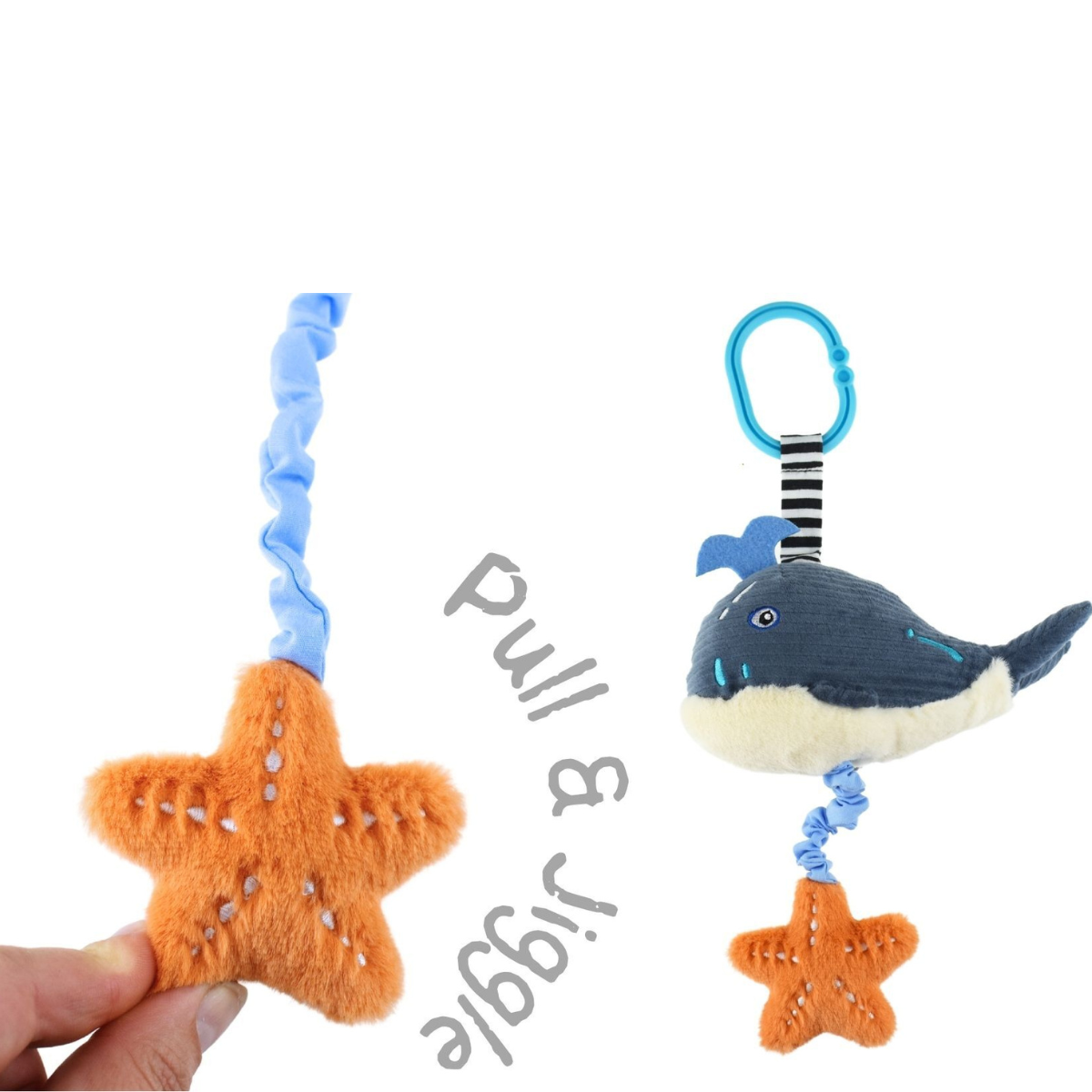 Snuggle Buddy Splashy Whale Jiggler