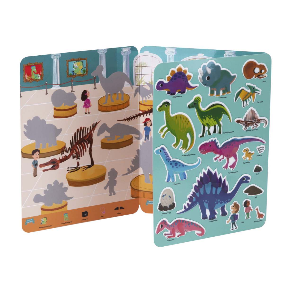 Tooky Toy Silicone Sticker Books