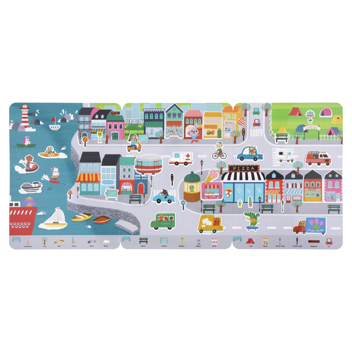 Tooky Toy Silicone Sticker Books