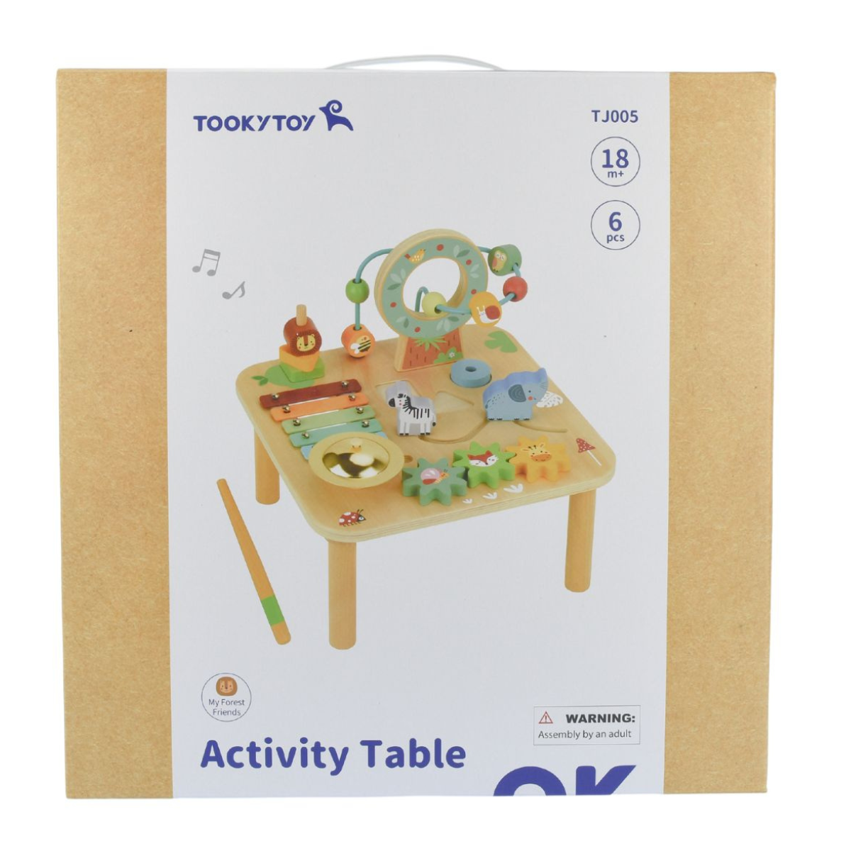Tooky Toy My Forest Friends Activity Table