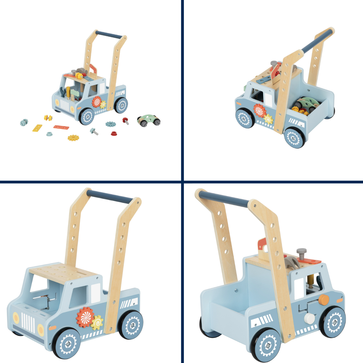 Tooky Toy Tool Bench Truck Push Walker
