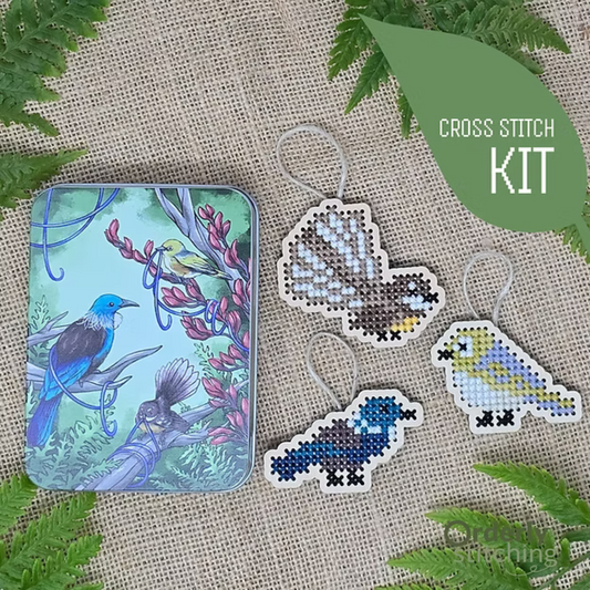 Orderly Stitching - Christmas Ornaments Cross Stitching Set