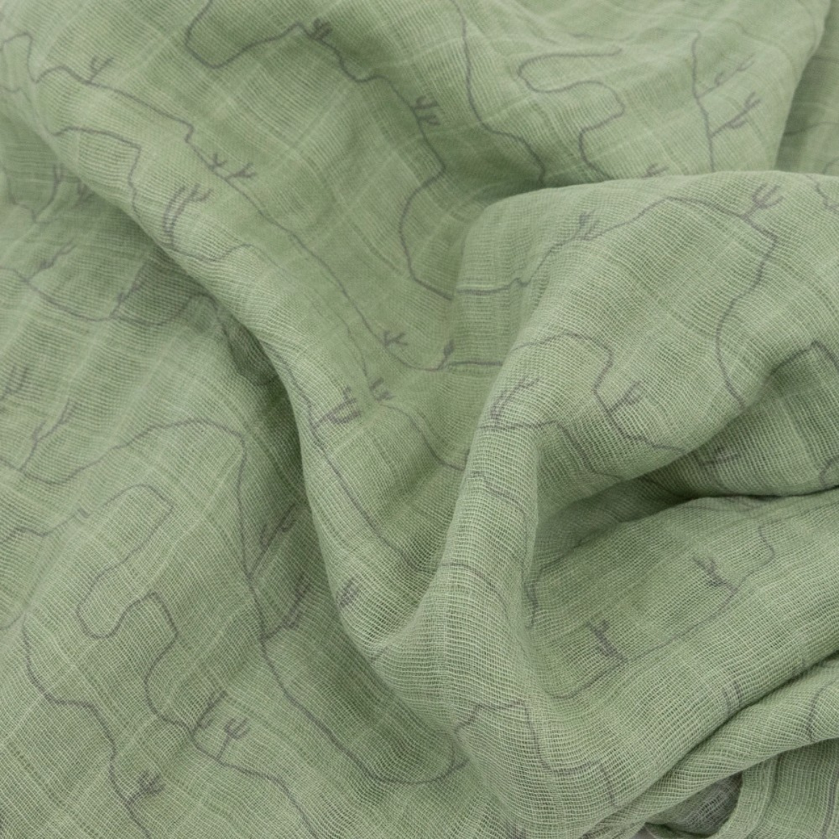 Little Unicorn Cotton Muslin Swaddle