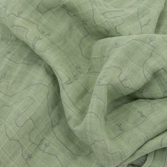 Little Unicorn Cotton Muslin Swaddle