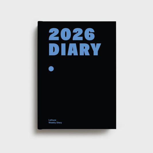 Lettuce Weekly Diary 2026 - Midnight - Pre Order