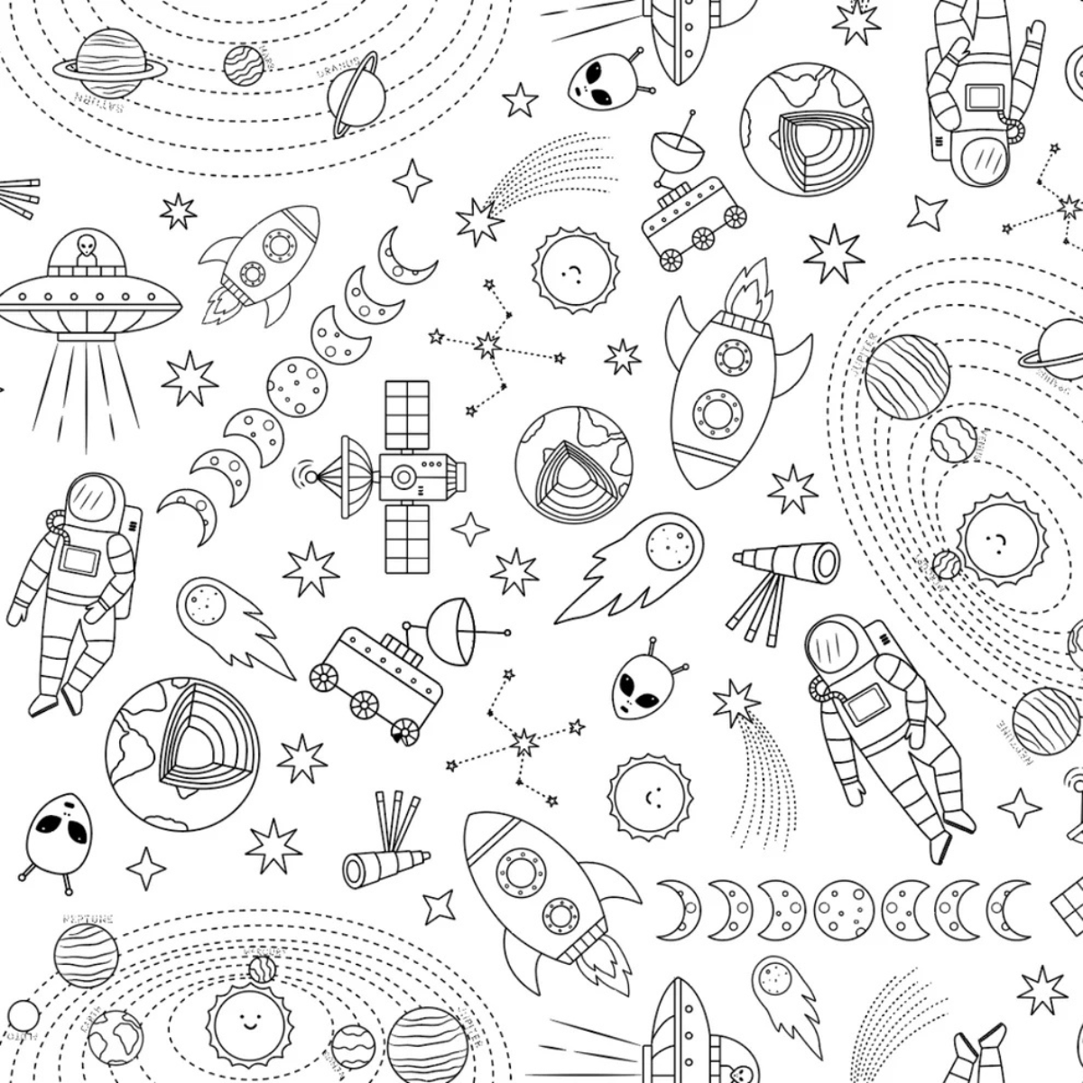 Colour Me Kids Solo Mat Kit