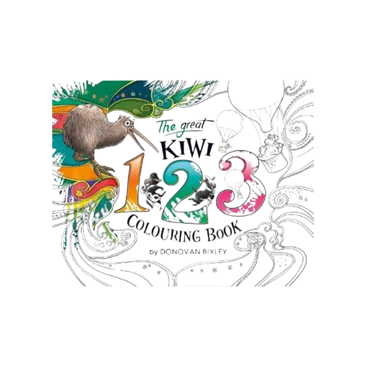 Great Kiwi 123 Colouring Book
