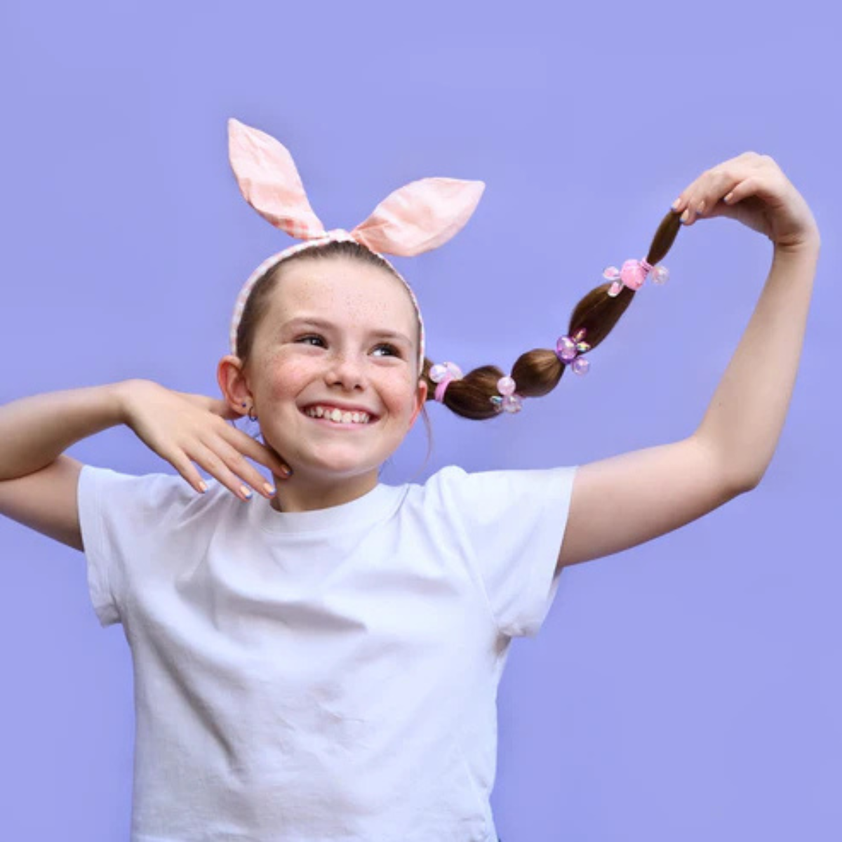 No Nasties Slick Kids Bobbles Elastics *Easter*