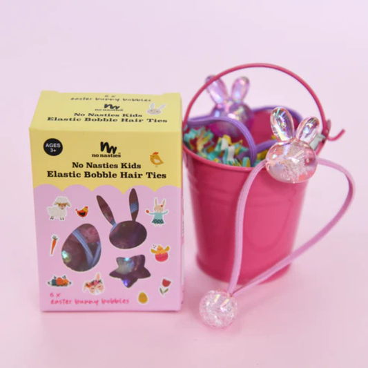 No Nasties Slick Kids Bobbles Elastics *Easter*