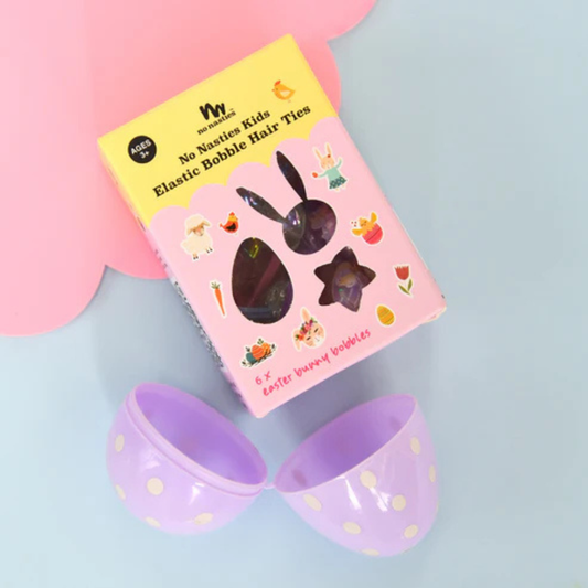 No Nasties Slick Kids Bobbles Elastics *Easter*