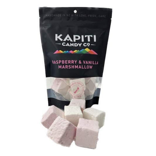 Kapiti Candy Raspberry + Vanilla Marshmallow Bag