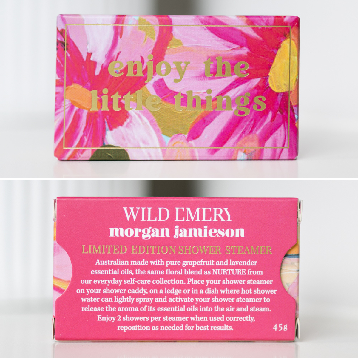 Wild Emery Shower Steamers Artist Collection