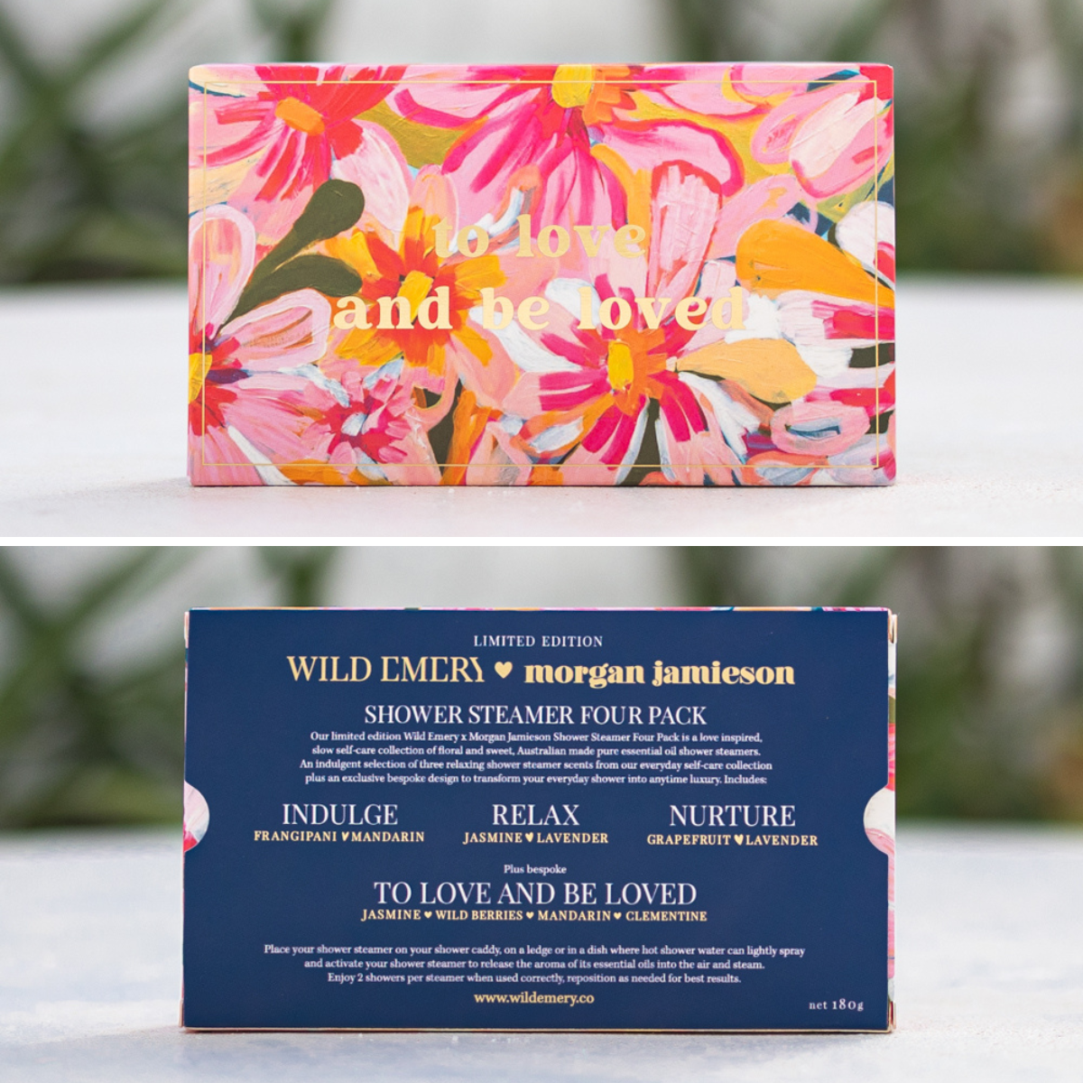 Wild Emery Shower Steamers Artist Collection