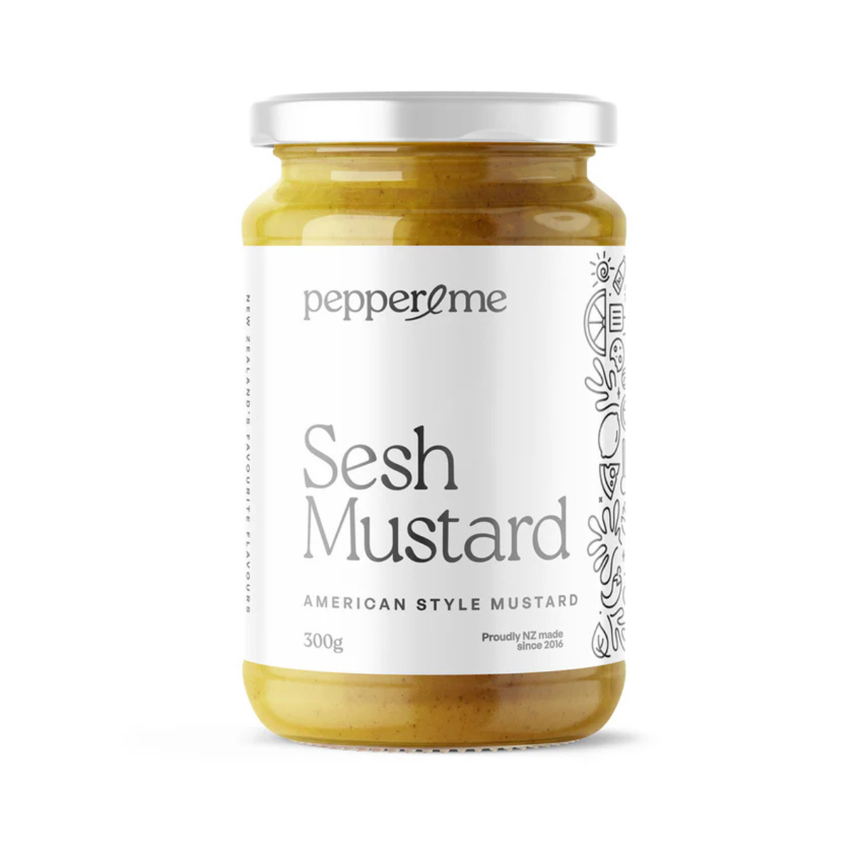 Pepper & Me Sesh Mustard