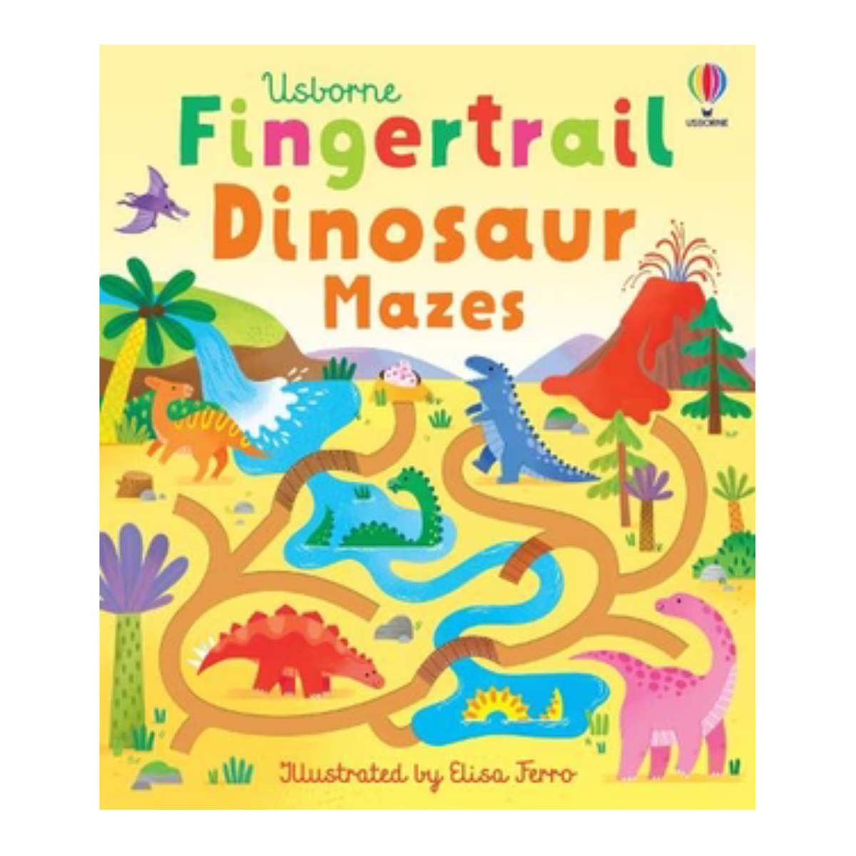 Fingertrail Dinosaur Mazes