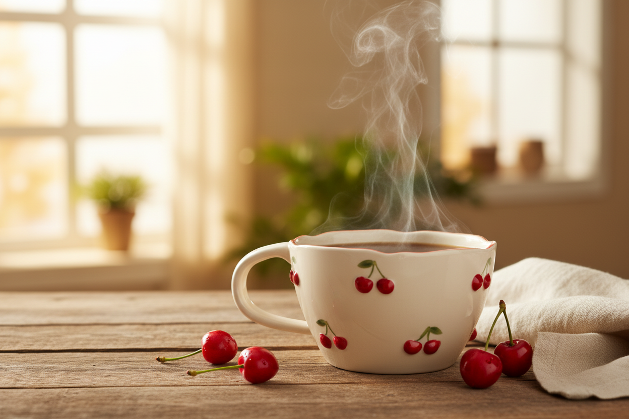 The Sweetest Sip — Cherry Coffee Mugs