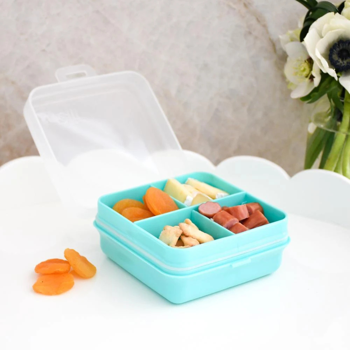 Melii 4 Compartment Snackle Box Petite
