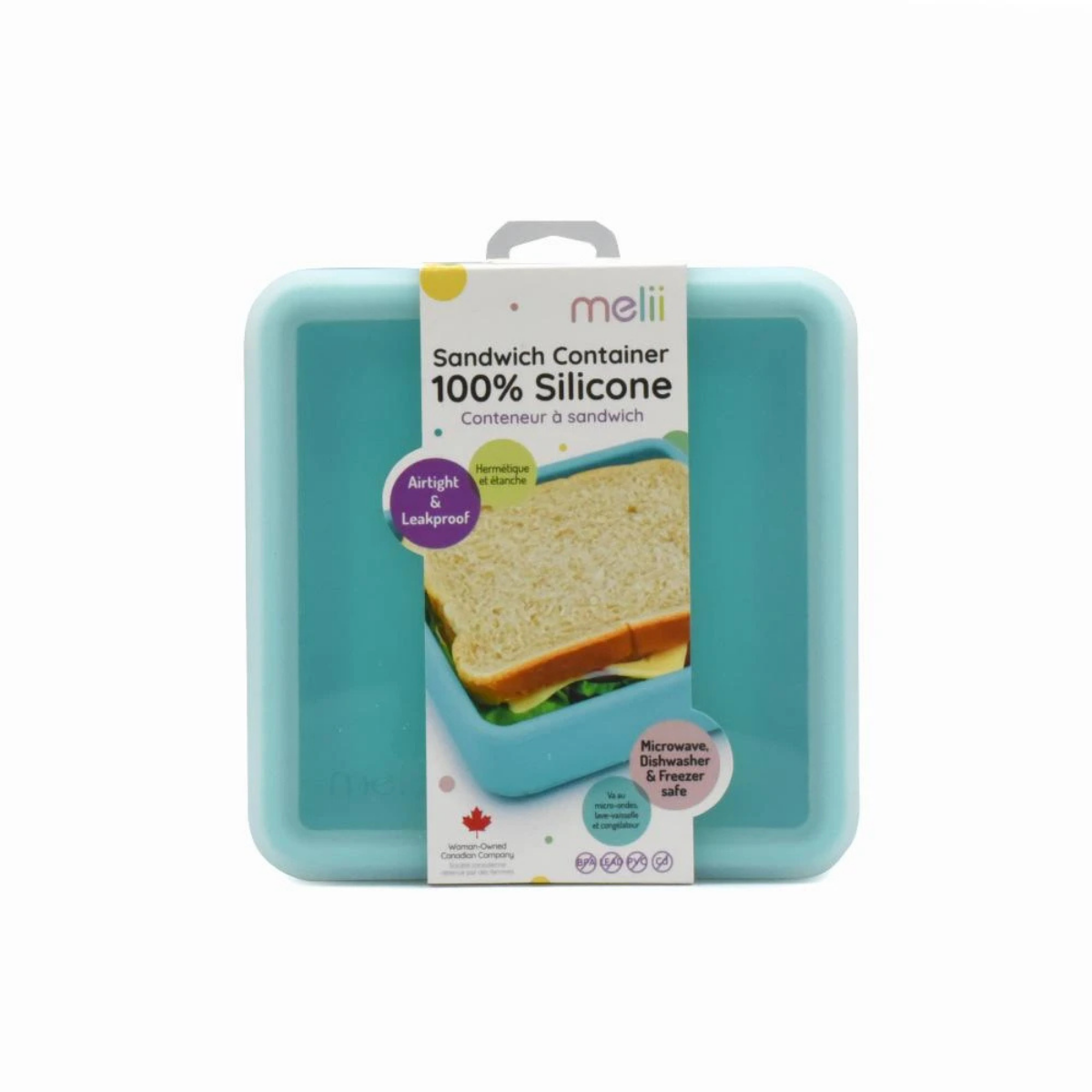 Melii Silicone Sandwich Container