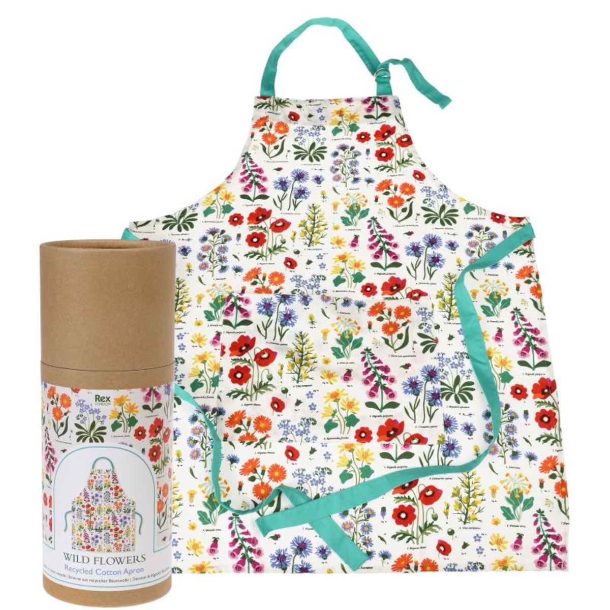 Wildflowers Recycled Cotton Apron