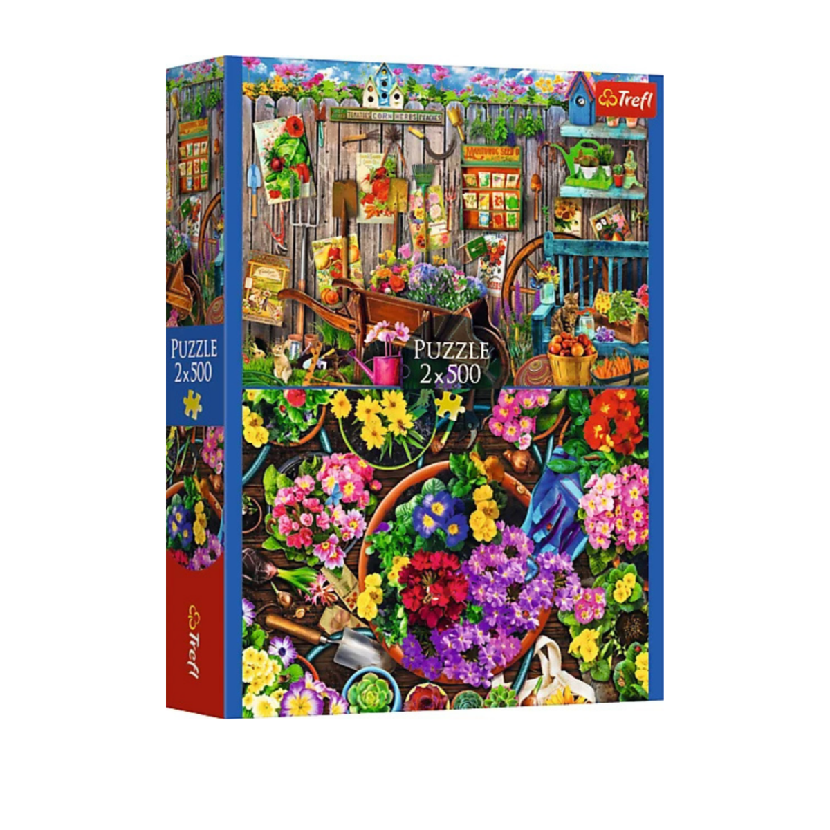 Trefl 2 x 500 piece Puzzles
