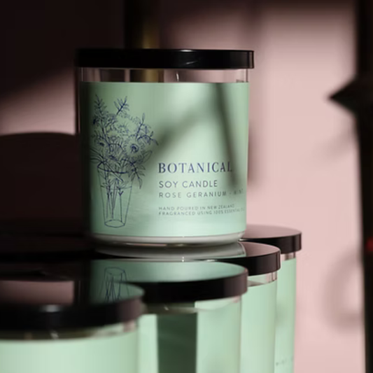 Botanical Skincare Soy Candles