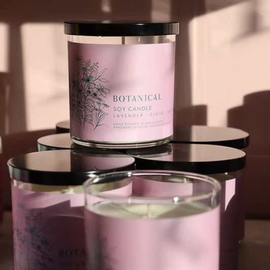Botanical Skincare Soy Candles