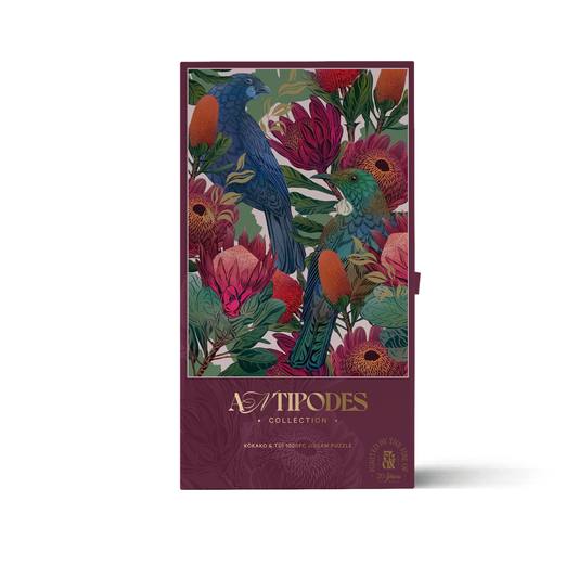 FLOX Antipodes Kōkako & Tūī 1000-piece Puzzle