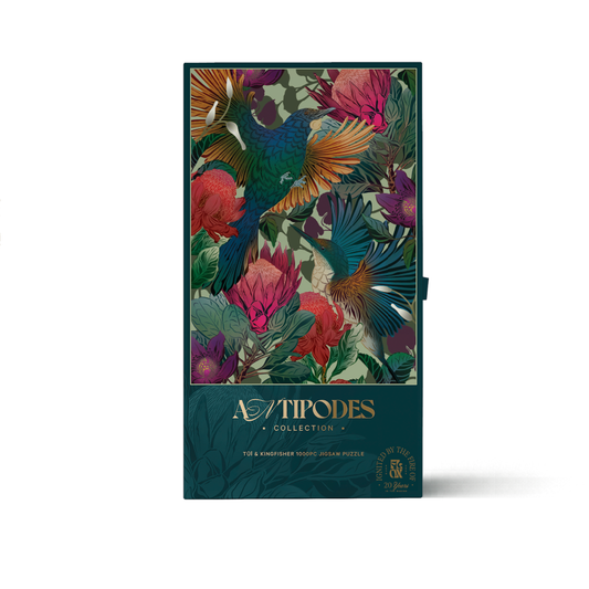FLOX Antipodes Tūī &amp; Kingfisher 1000-piece puzzle