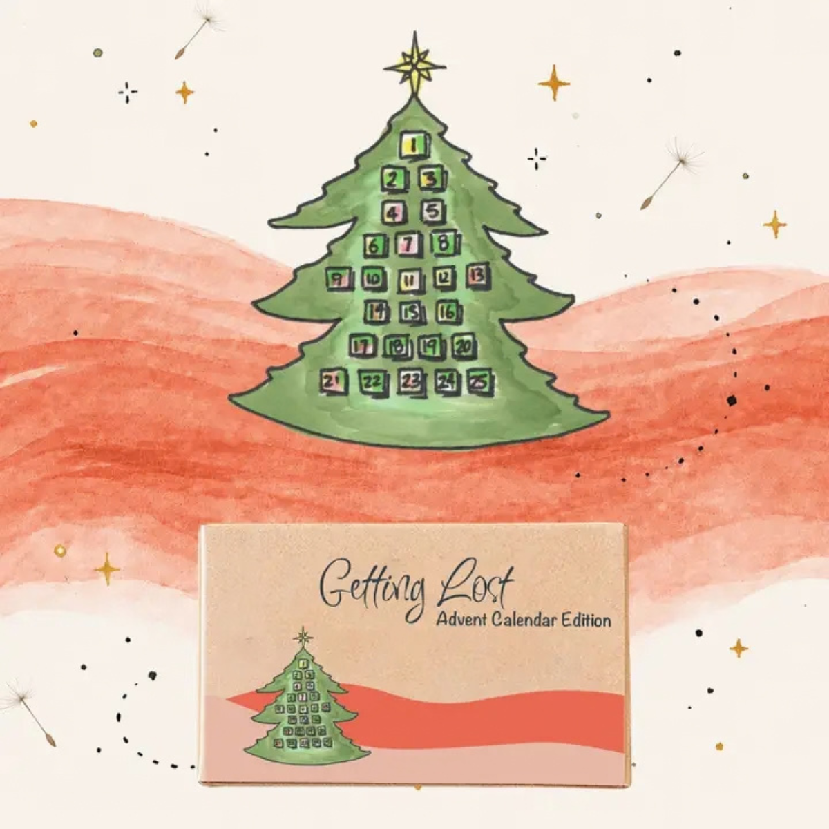 Christmas Getting Lost Cards