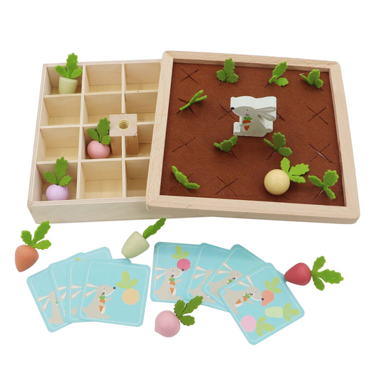 Kaper KidzWooden Radish Farm Memory Game