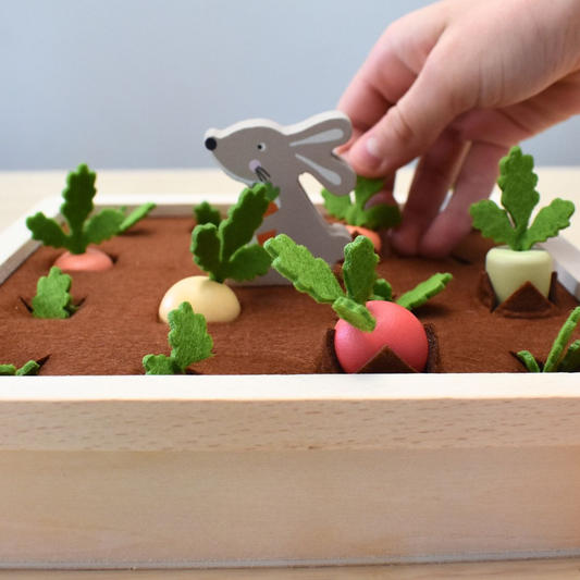 Kaper KidzWooden Radish Farm Memory Game