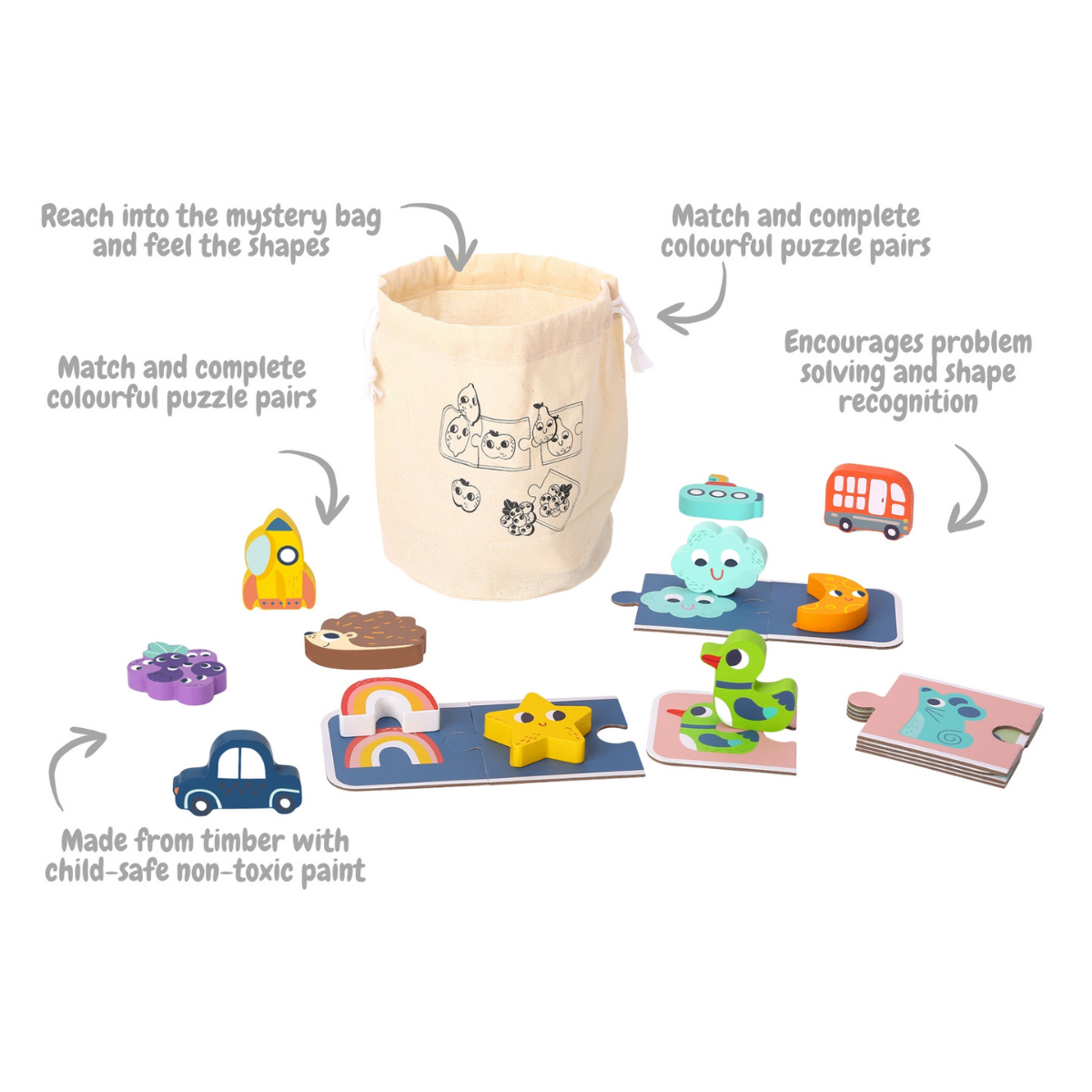 Tooky Toy Memory Touch Game