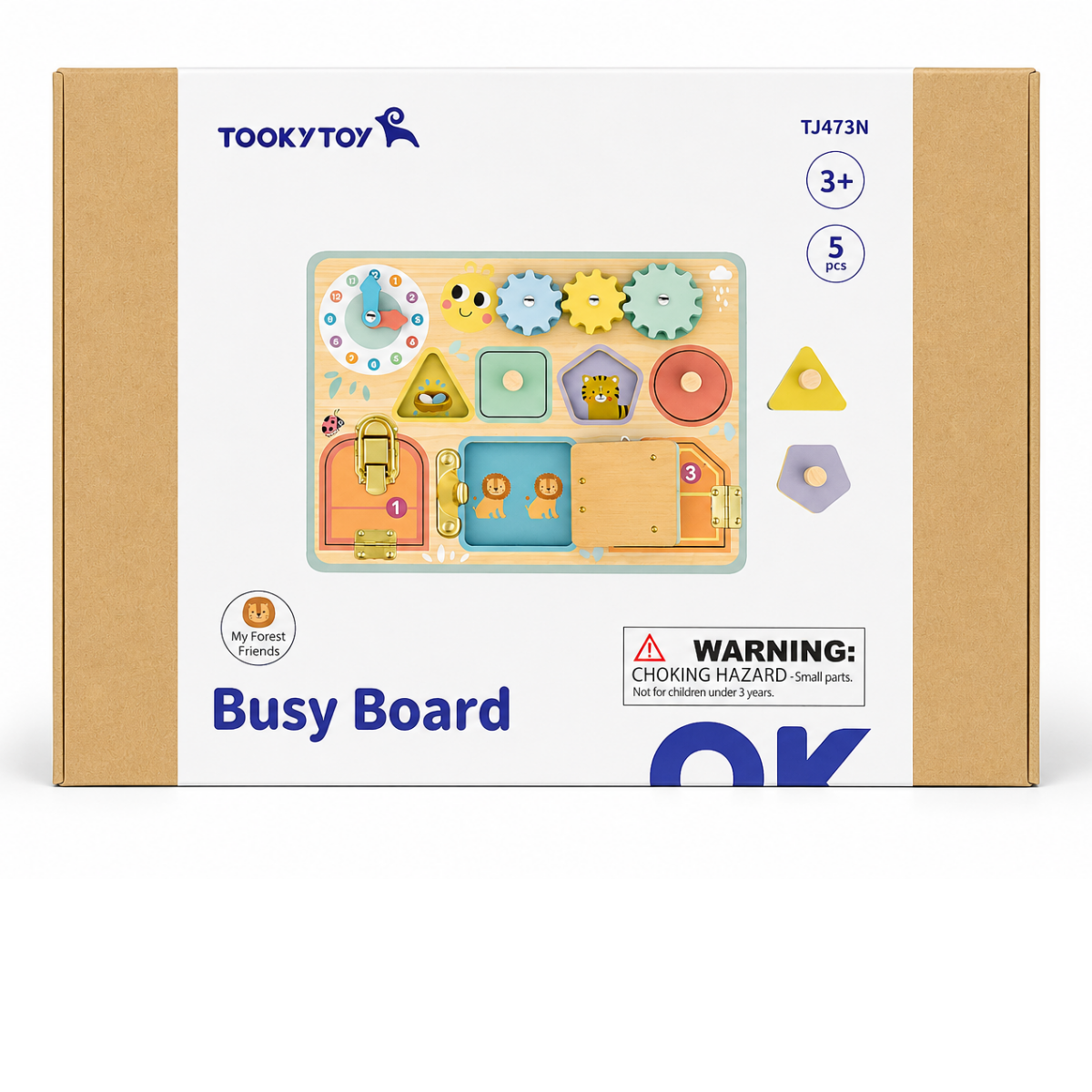 Tooky Toy My Forest Friends Busy Board