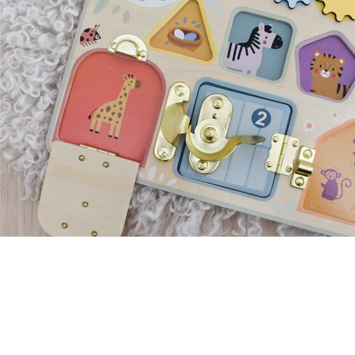 Tooky Toy My Forest Friends Busy Board