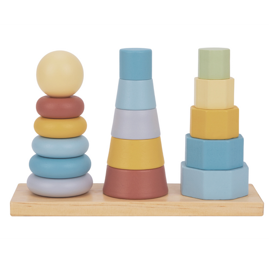 Tooky Toy My Forest Friends Shape Stacking Tower