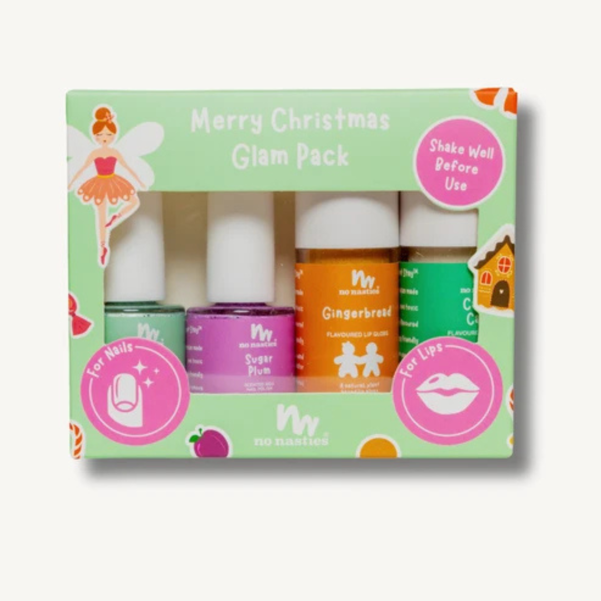 No Nasties Merry Christmas Glam Set