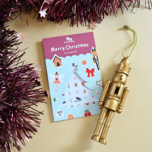 No Nasties Nail Sticker Sheet Christmas