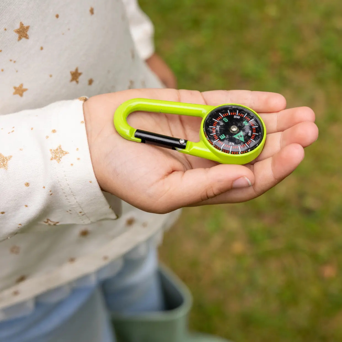 Carabiner with Compass - Kids in the Garden by Esschert Design