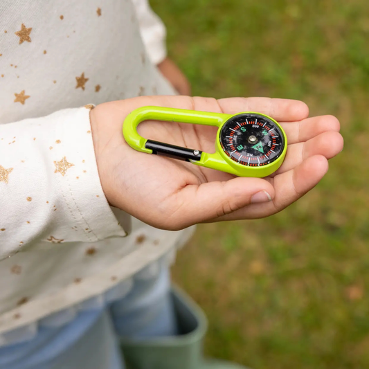 Carabiner with Compass - Kids in the Garden by Esschert Design