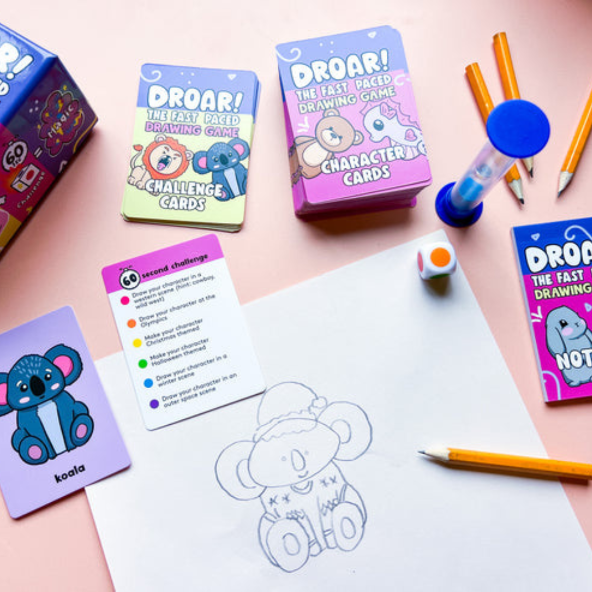 DROAR: The Fast-Paced Drawing Game