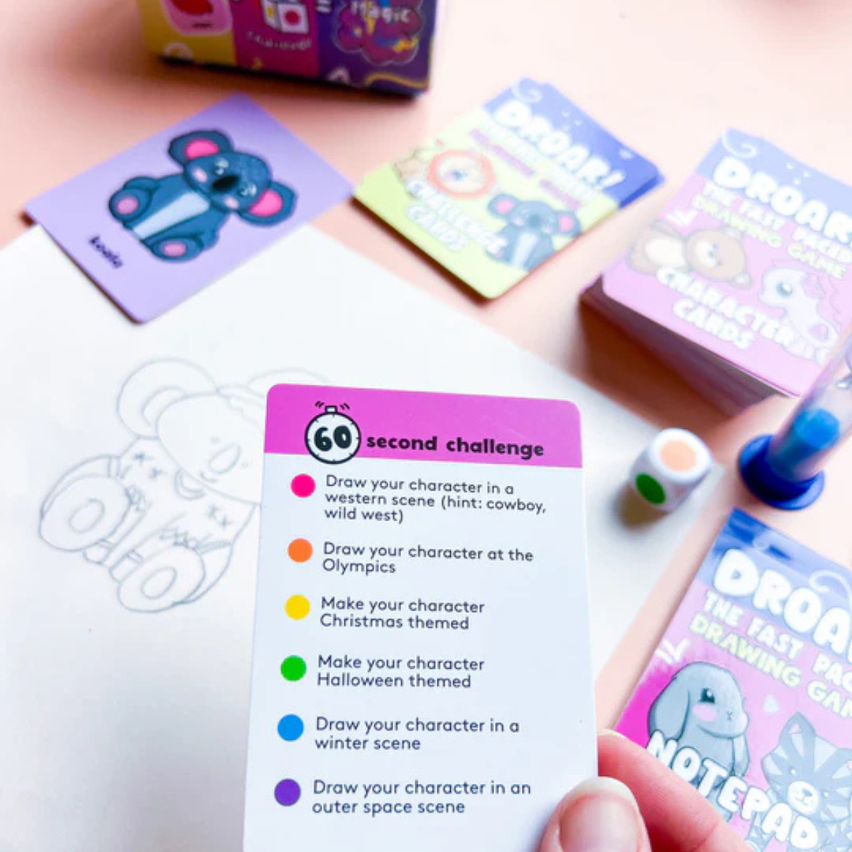 DROAR: The Fast-Paced Drawing Game